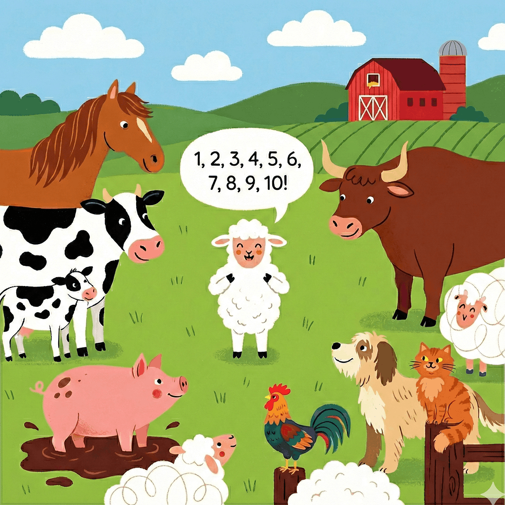 ბეკეკა რომელიც ათამდე ითვლიდა